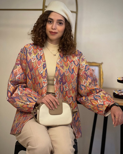 کت ژاکارد ترک
